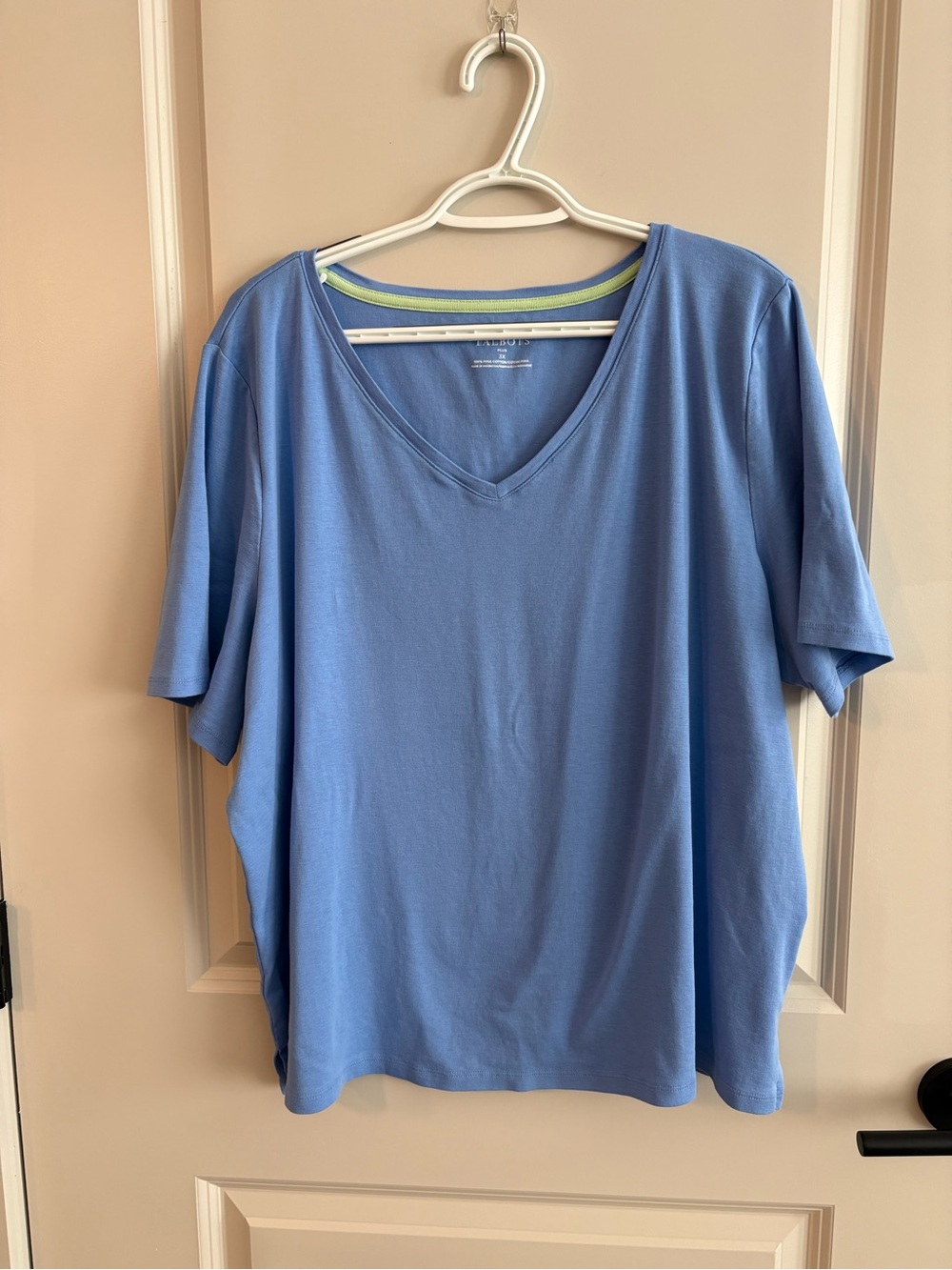 Talbot’s VNeck Women’s Tshirt 3X - Elbow Sleeve Length - EXCELLENT CONDITION!
